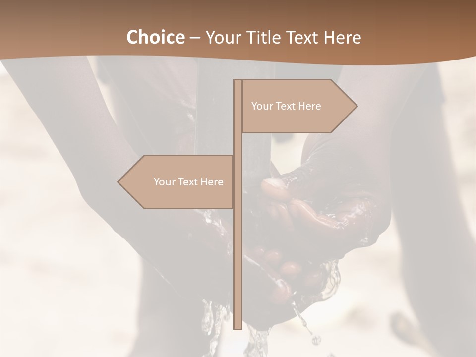 Water Drops Legs Life Style PowerPoint Template