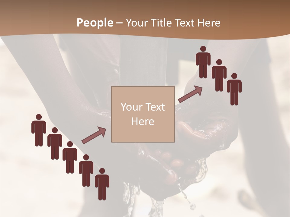 Water Drops Legs Life Style PowerPoint Template