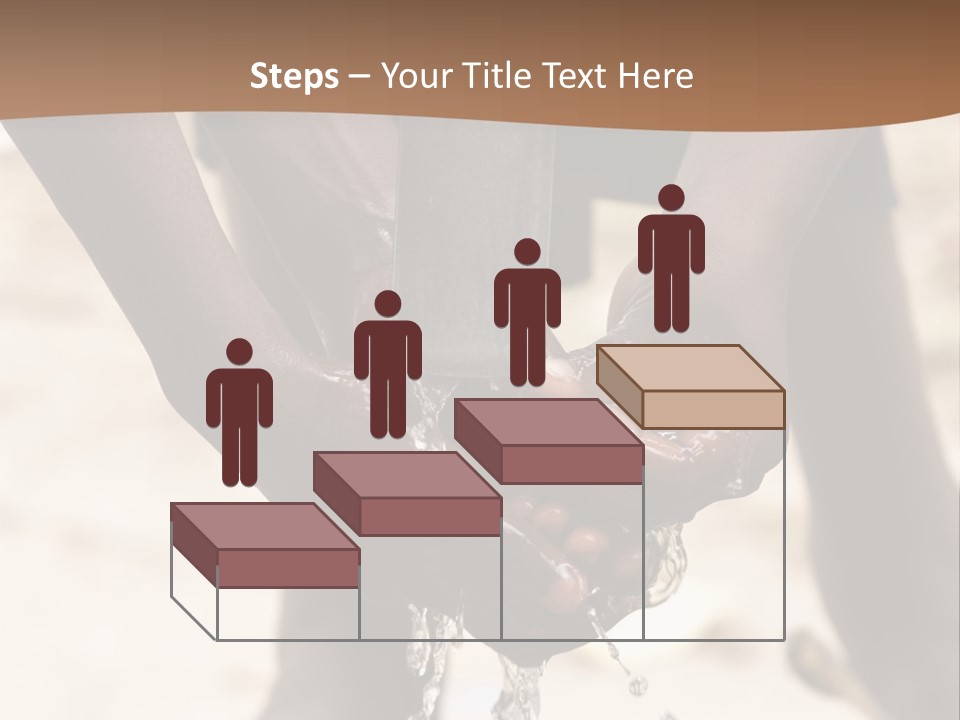 Water Drops Legs Life Style PowerPoint Template