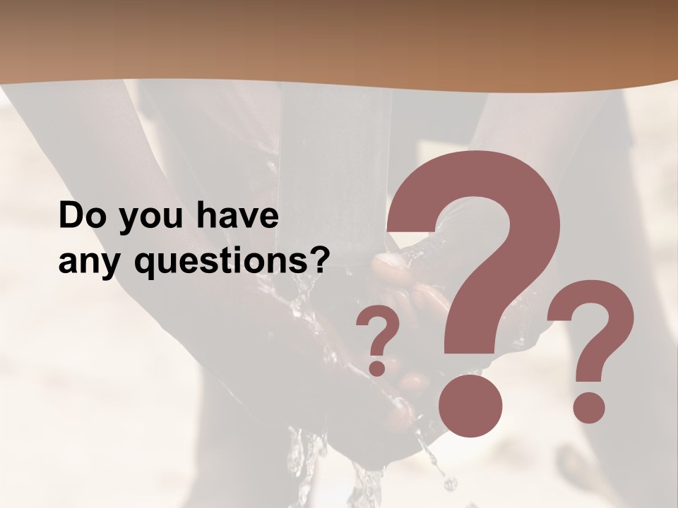 Water Drops Legs Life Style PowerPoint Template