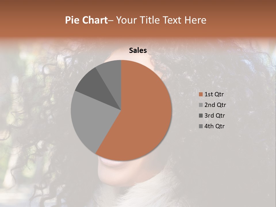 Young Beautiful Braces PowerPoint Template