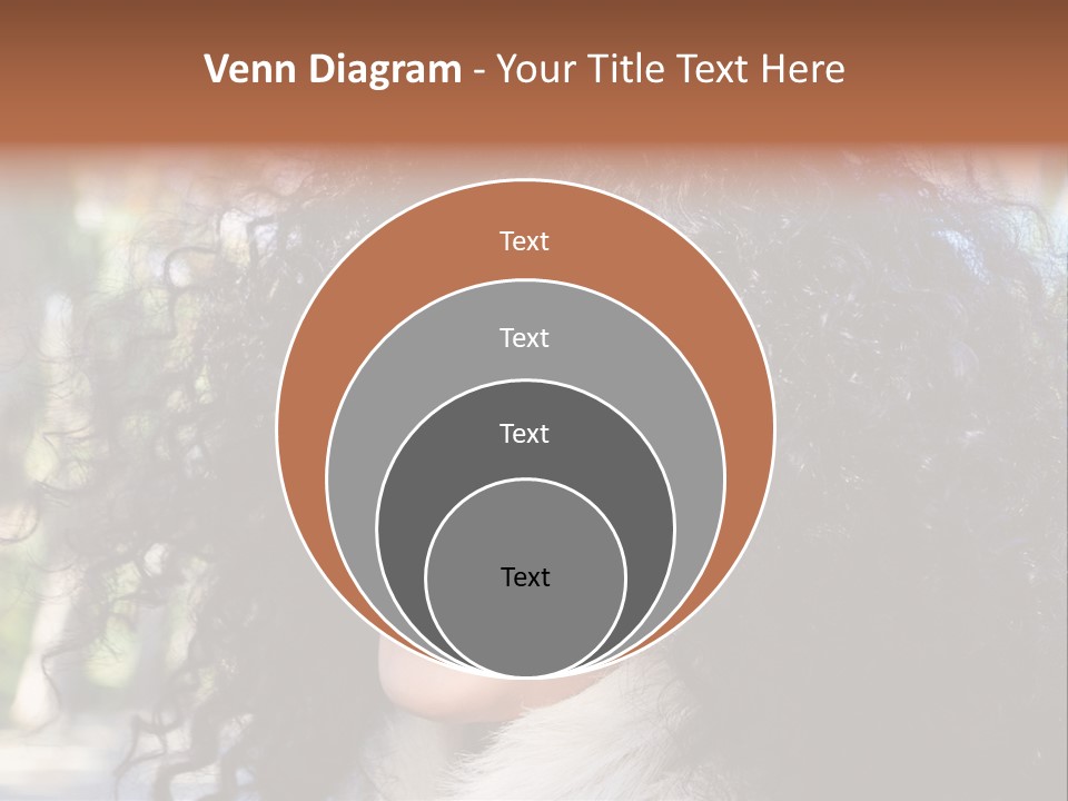Young Beautiful Braces PowerPoint Template