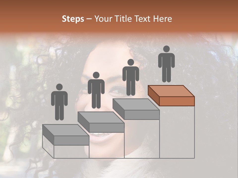 Young Beautiful Braces PowerPoint Template