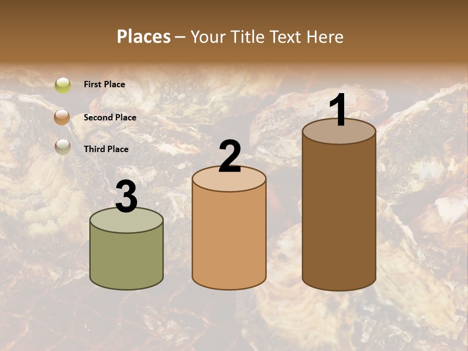 Taste Oyster Lot PowerPoint Template