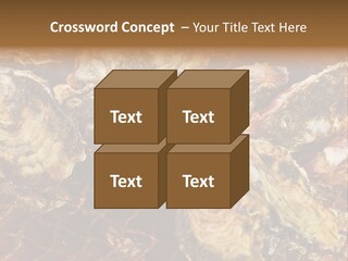 Taste Oyster Lot PowerPoint Template