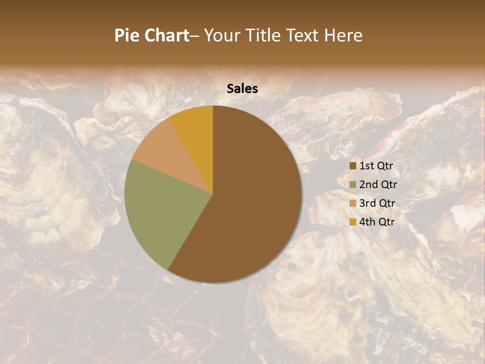 Taste Oyster Lot PowerPoint Template