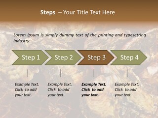Taste Oyster Lot PowerPoint Template