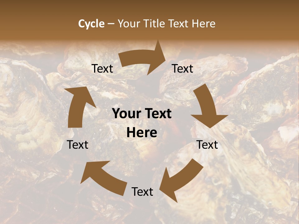 Taste Oyster Lot PowerPoint Template