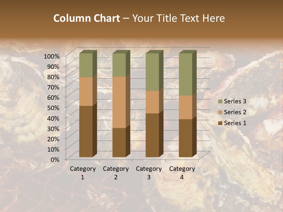 Taste Oyster Lot PowerPoint Template