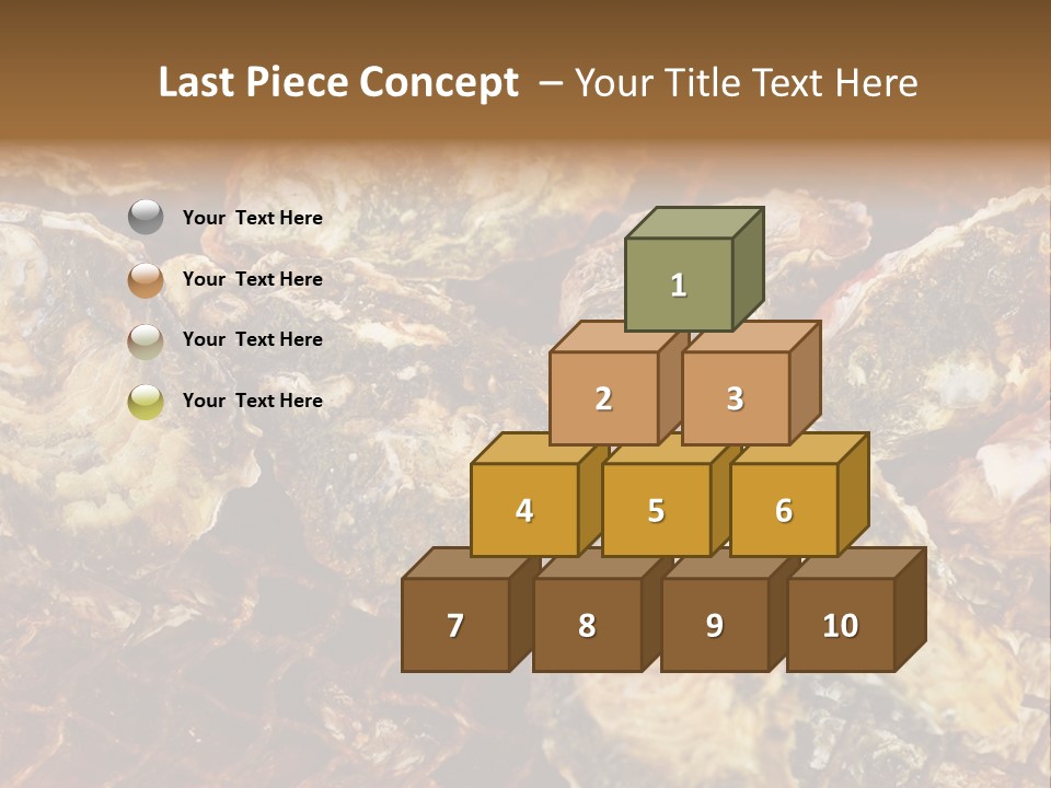 Taste Oyster Lot PowerPoint Template