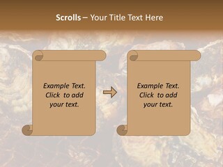 Taste Oyster Lot PowerPoint Template