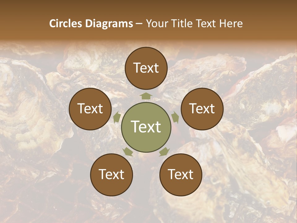 Taste Oyster Lot PowerPoint Template