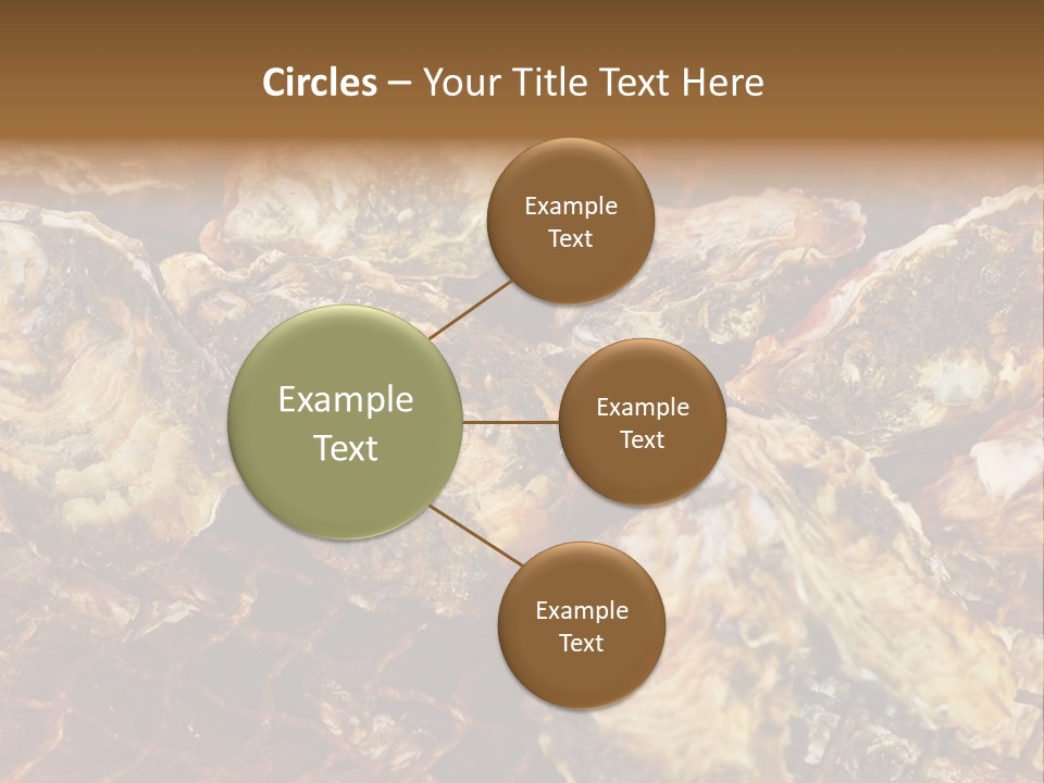 Taste Oyster Lot PowerPoint Template