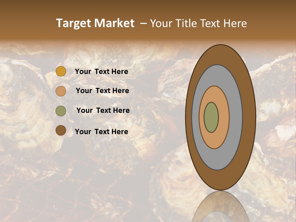 Taste Oyster Lot PowerPoint Template
