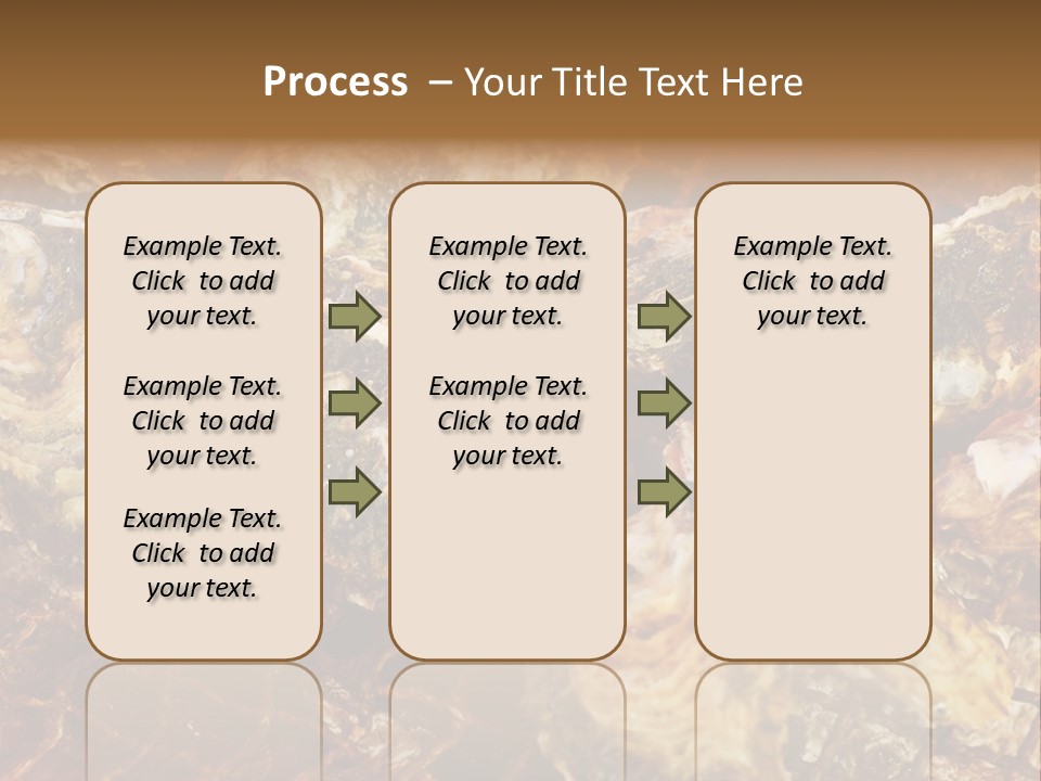 Taste Oyster Lot PowerPoint Template