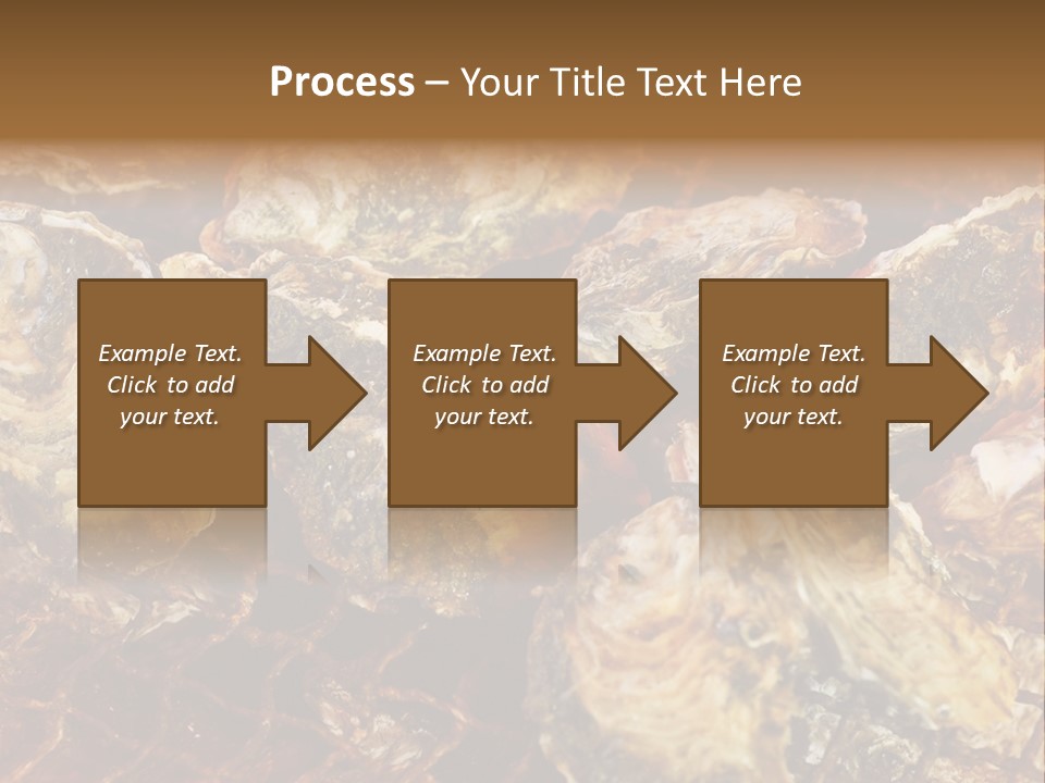 Taste Oyster Lot PowerPoint Template