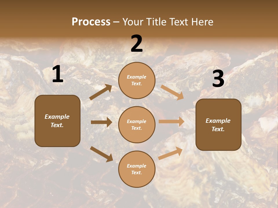 Taste Oyster Lot PowerPoint Template