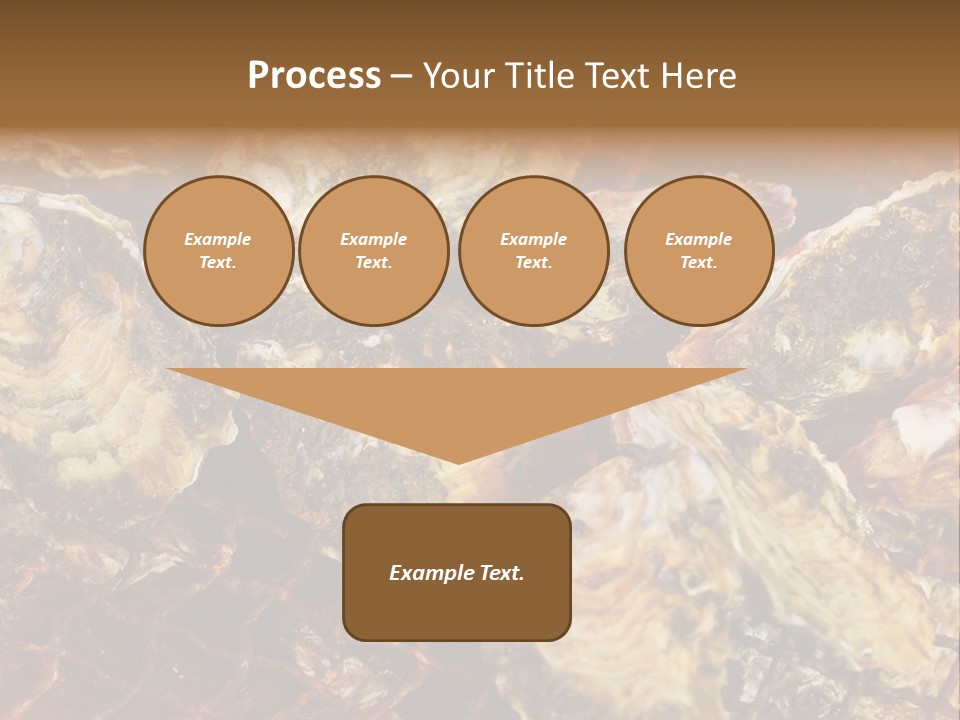 Taste Oyster Lot PowerPoint Template