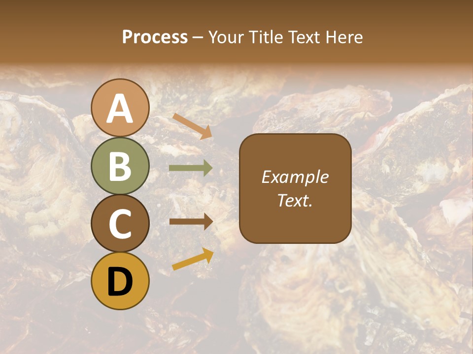 Taste Oyster Lot PowerPoint Template