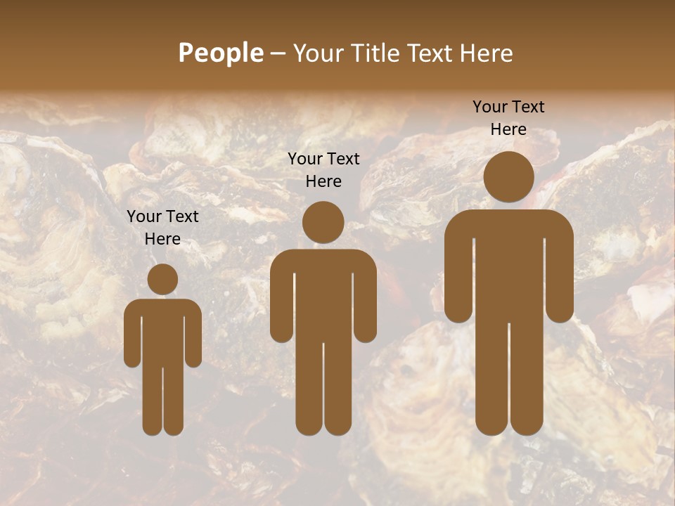 Taste Oyster Lot PowerPoint Template