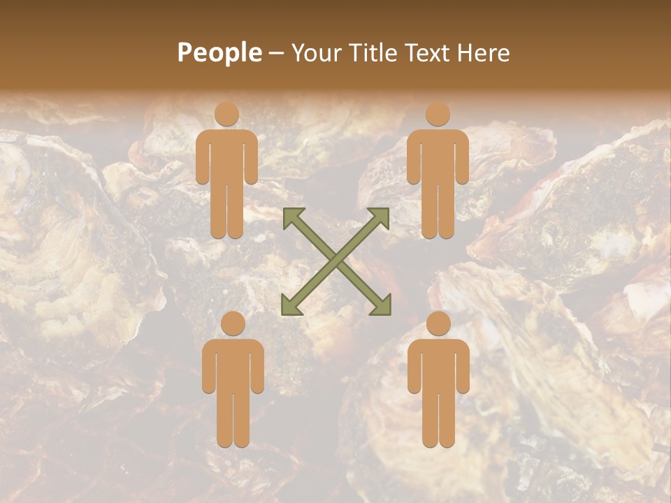 Taste Oyster Lot PowerPoint Template