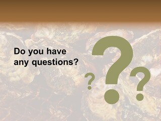 Taste Oyster Lot PowerPoint Template