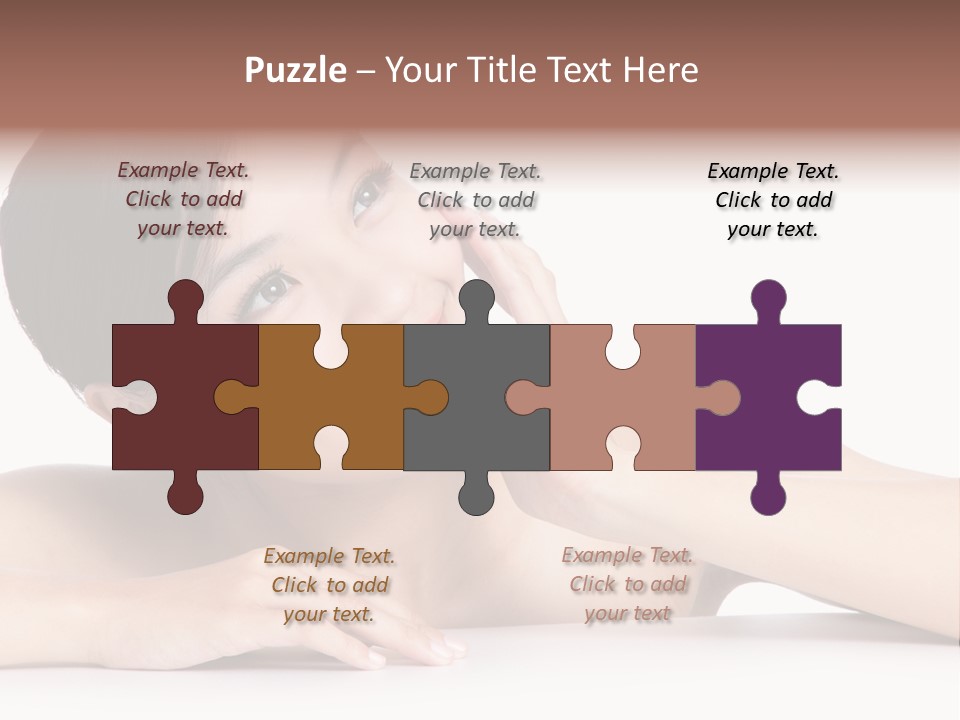 Beauty Pretty Portrait PowerPoint Template