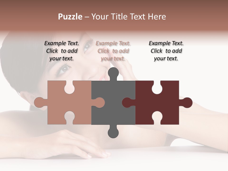 Beauty Pretty Portrait PowerPoint Template