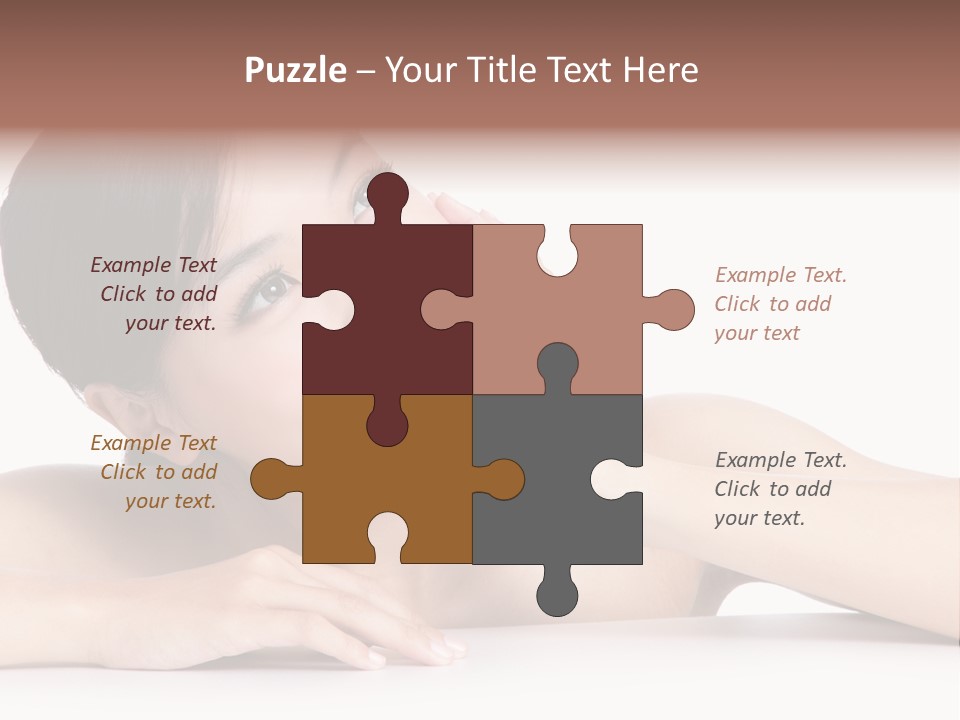 Beauty Pretty Portrait PowerPoint Template