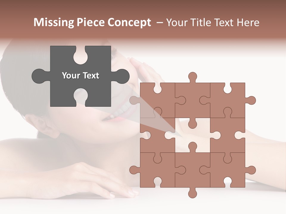 Beauty Pretty Portrait PowerPoint Template