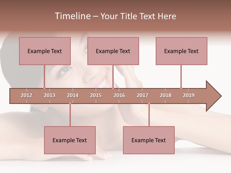 Beauty Pretty Portrait PowerPoint Template