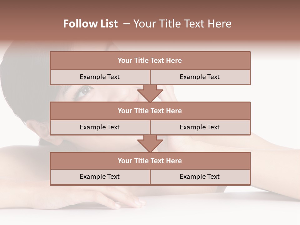 Beauty Pretty Portrait PowerPoint Template