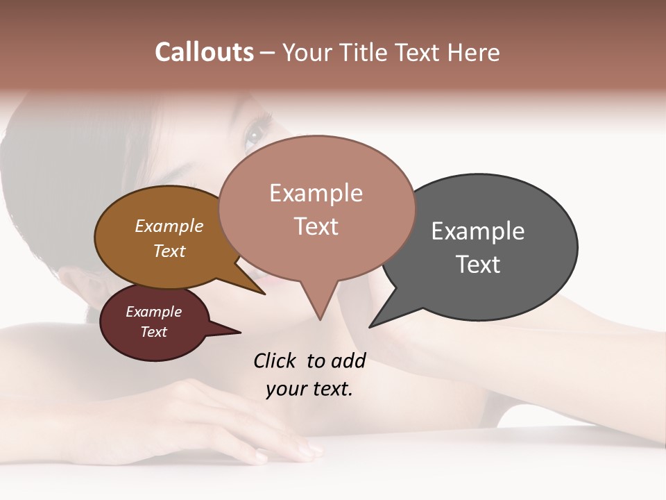 Beauty Pretty Portrait PowerPoint Template