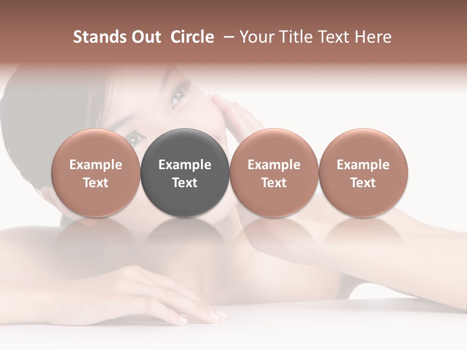 Beauty Pretty Portrait PowerPoint Template