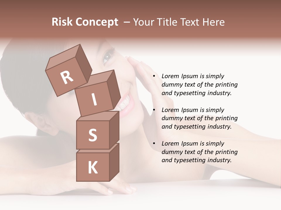 Beauty Pretty Portrait PowerPoint Template