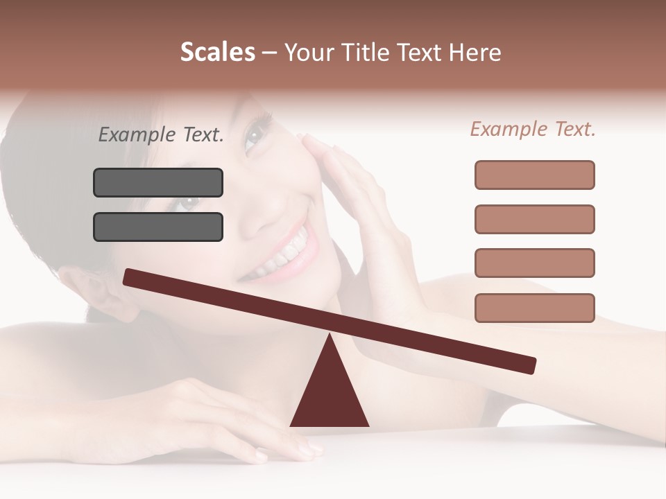 Beauty Pretty Portrait PowerPoint Template