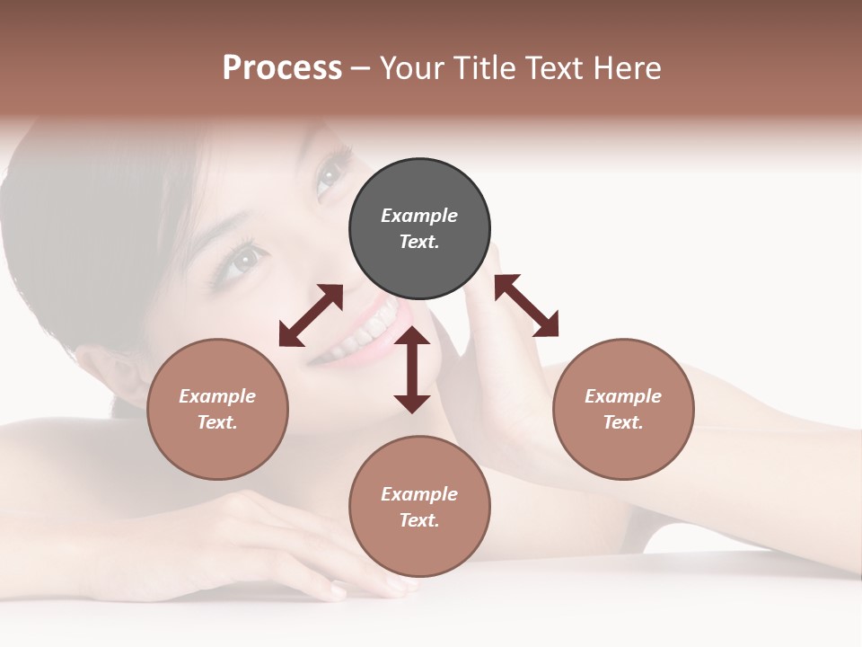 Beauty Pretty Portrait PowerPoint Template