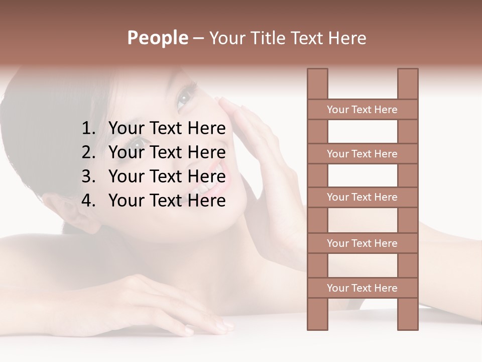 Beauty Pretty Portrait PowerPoint Template