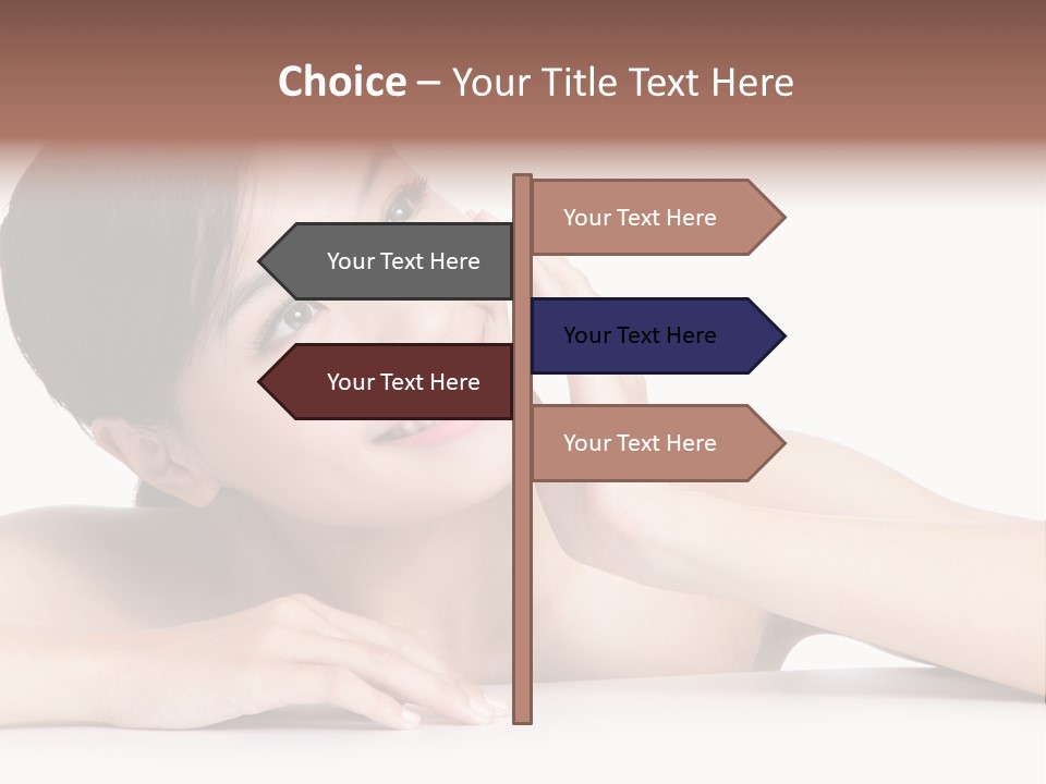 Beauty Pretty Portrait PowerPoint Template