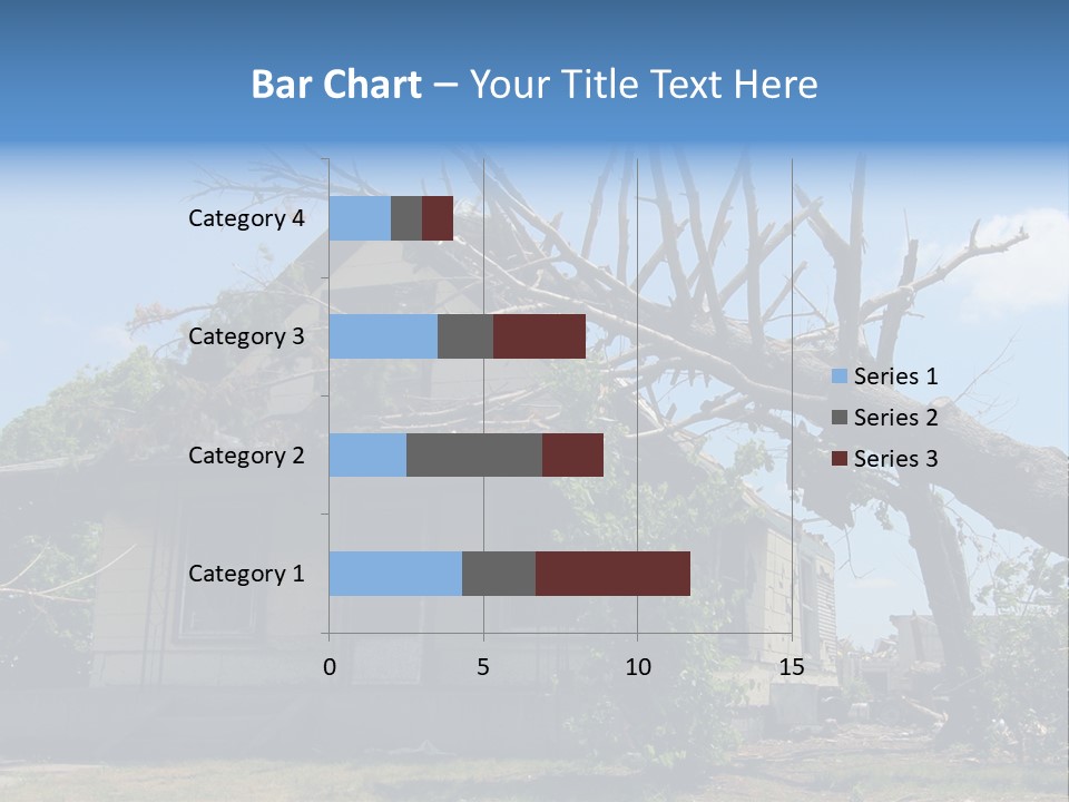 Rain Natural Ruined PowerPoint Template