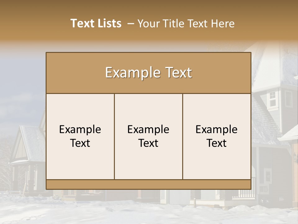 Neighborhood Dwelling Investment PowerPoint Template