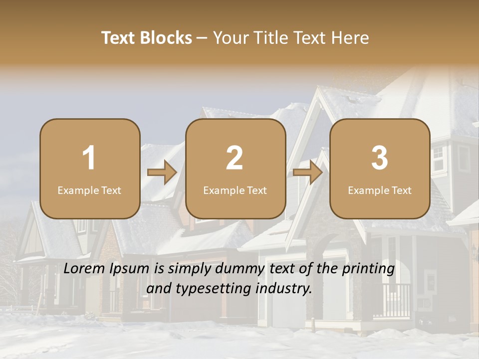 Neighborhood Dwelling Investment PowerPoint Template