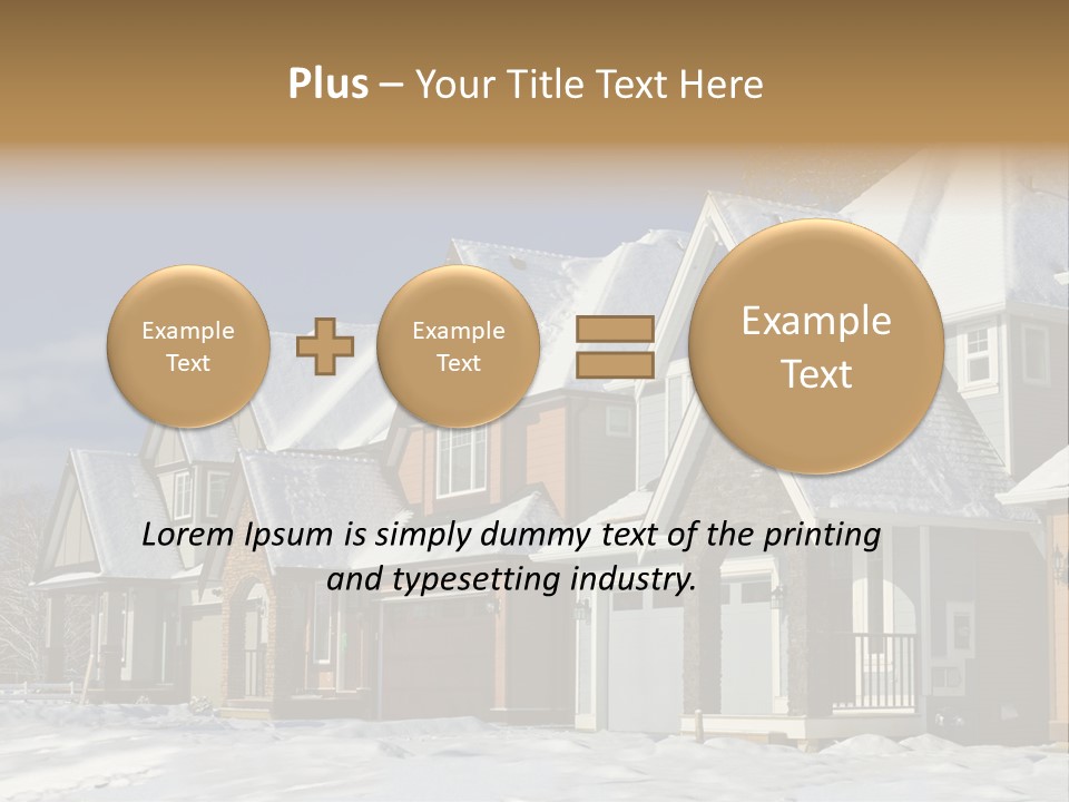 Neighborhood Dwelling Investment PowerPoint Template