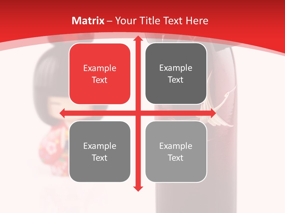 Touristic Asia Kimono PowerPoint Template