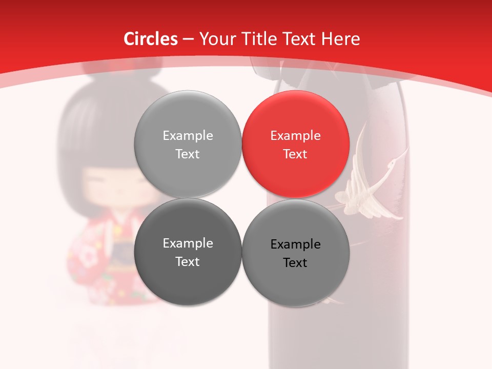 Touristic Asia Kimono PowerPoint Template