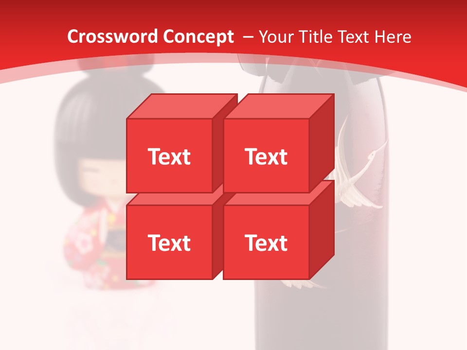 Touristic Asia Kimono PowerPoint Template