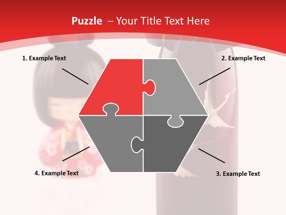 Touristic Asia Kimono PowerPoint Template