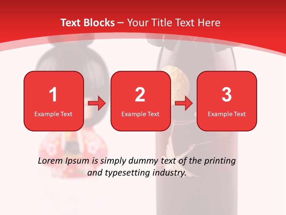 Touristic Asia Kimono PowerPoint Template