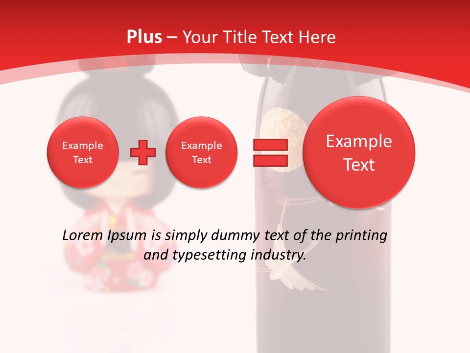 Touristic Asia Kimono PowerPoint Template