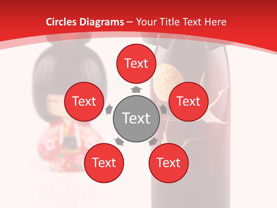 Touristic Asia Kimono PowerPoint Template